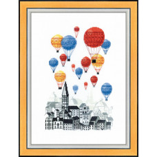 Expensive hot air balloon rides. 23.5x32 cm