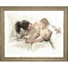 Mother's heart. 51.5x39. 5 cm